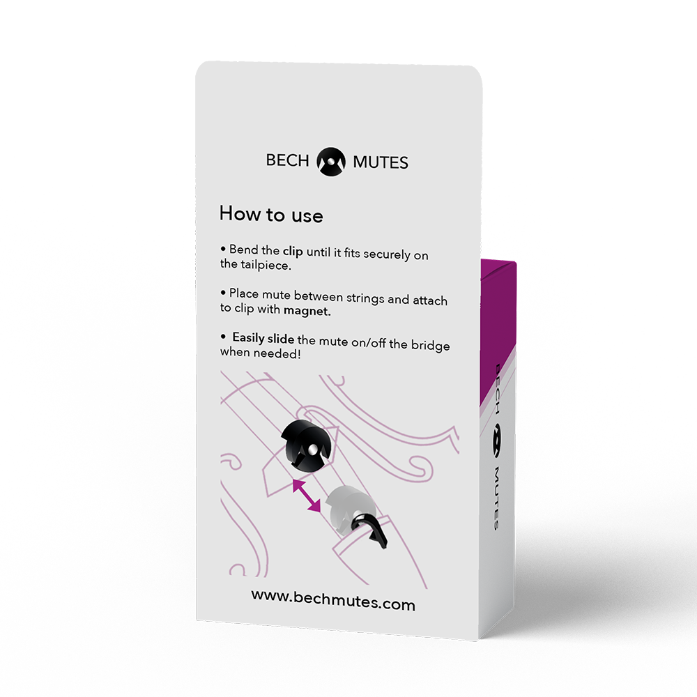 Bech Magnetic Mute - violin/viola